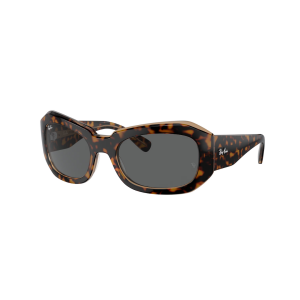 Ray-Ban 0RB2212 Beate 1292B1 Havana su marrone trasparente