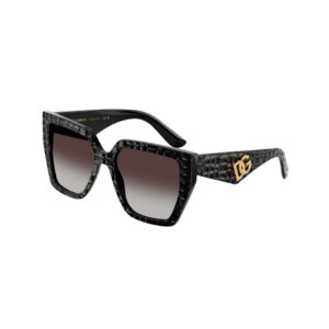Dolce & Gabbana 0DG4438 - 32888G - Nero effetto coccodrillo