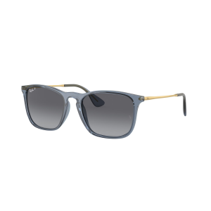 Ray-Ban Chris 0RB4187 6592T3 - Blu trasparente